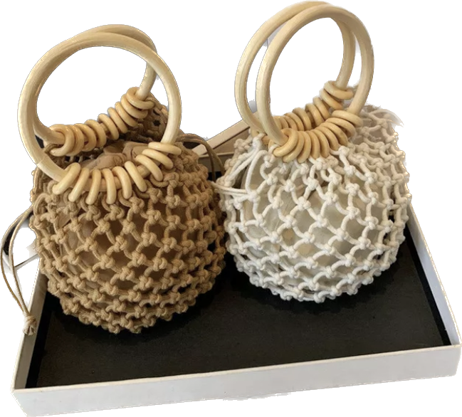 Mini Drawstring Eco Friendly Bucket Beach Bag image 3