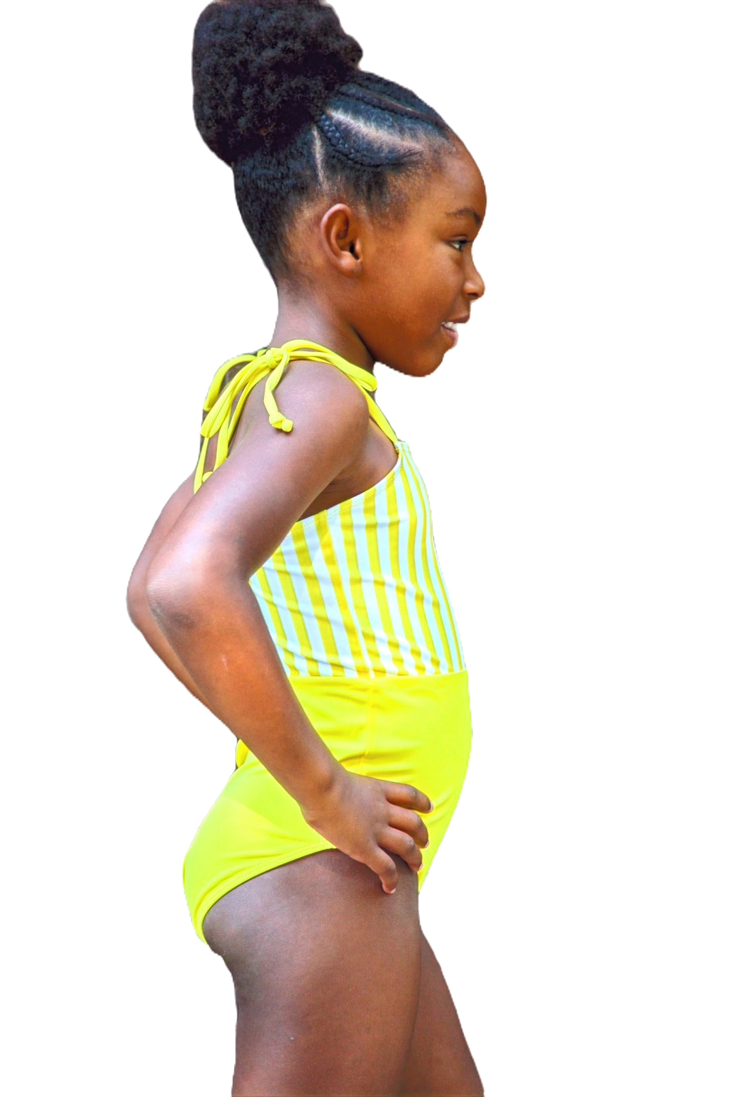 Girls Sunshine eco friendly one piece swimsuit image 2