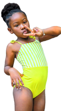 Girls Sunshine eco friendly one piece swimsuit image 0