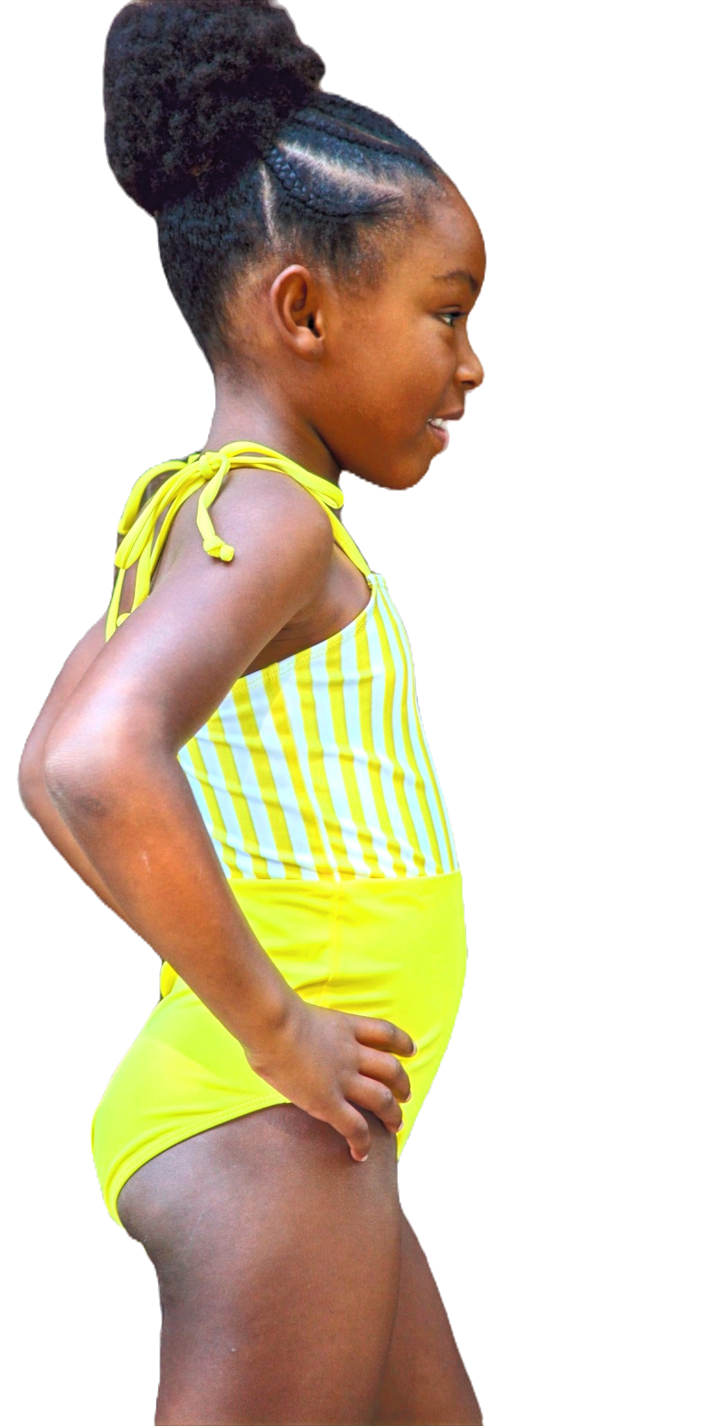 Girls Sunshine eco friendly one piece swimsuit image 1